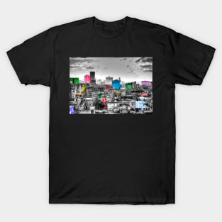 Havana Rooftops, Cuba, Colorized T-Shirt